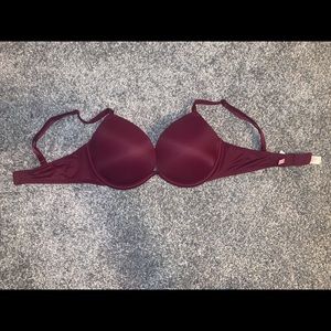 Burgundy Bombshell VS bra